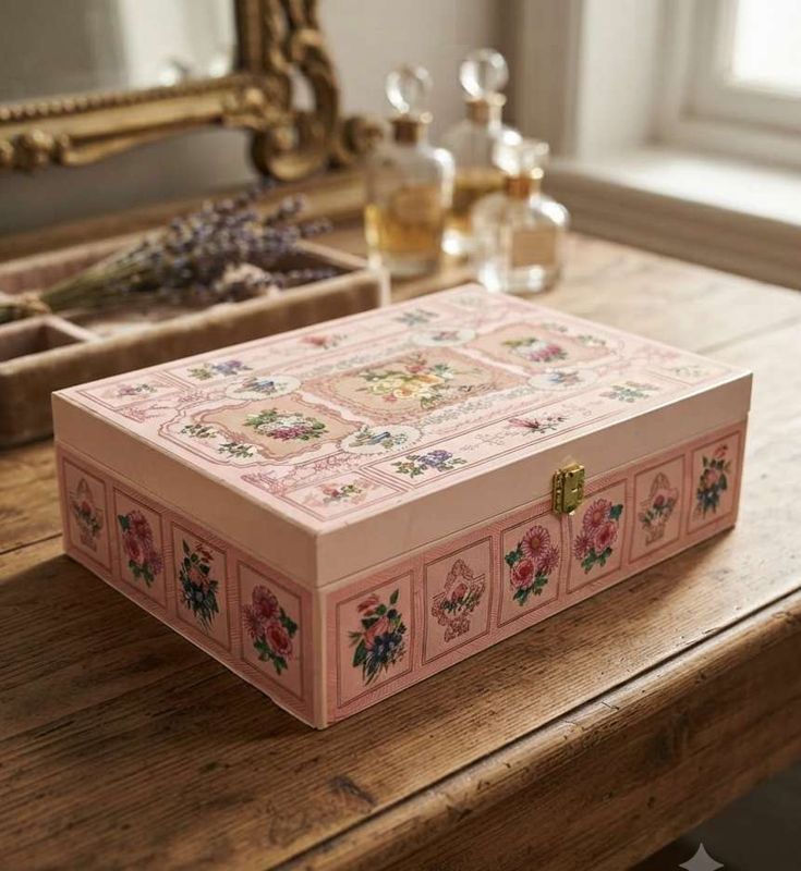 Premium MDF Box with 6 jar