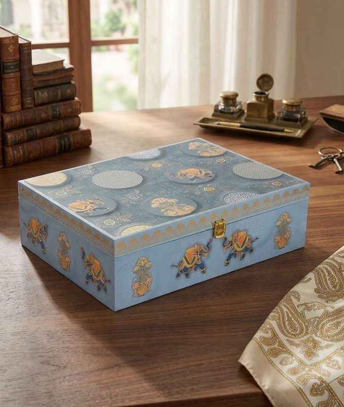 Premium MDF Box with 6 jar